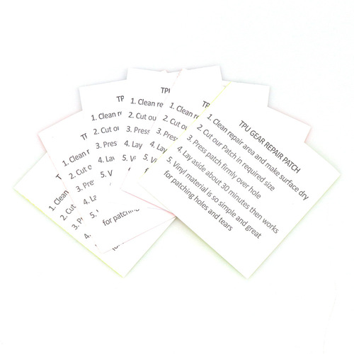 TPU transparent repair subsidy, inflatable product leak repair patch, tent waterproof repair patch glue, swimming ring repair glue