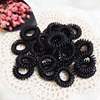 Small hair accessory, black telephone, hair rope, wholesale, Korean style