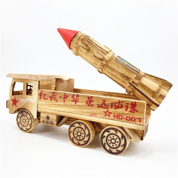 Wooden car model