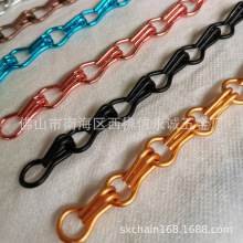 双钩链 铝双钩链 双钩门帘链 防蚊蝇帘 双钩链装饰帘