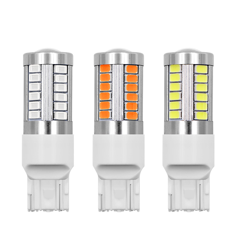 Coche LED luz de freno de señal de giro 1157 1156 5730 5630 33SMD T20 resalte Luz de marcha atrás