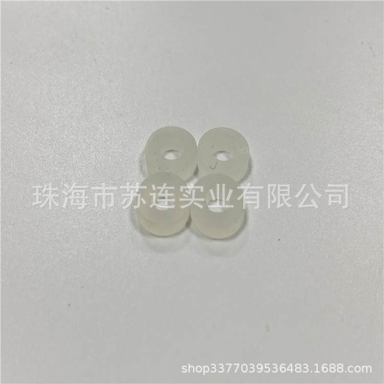 8*4*2硅胶平垫圈 丁腈橡胶密封垫圈 白色透明硅胶垫