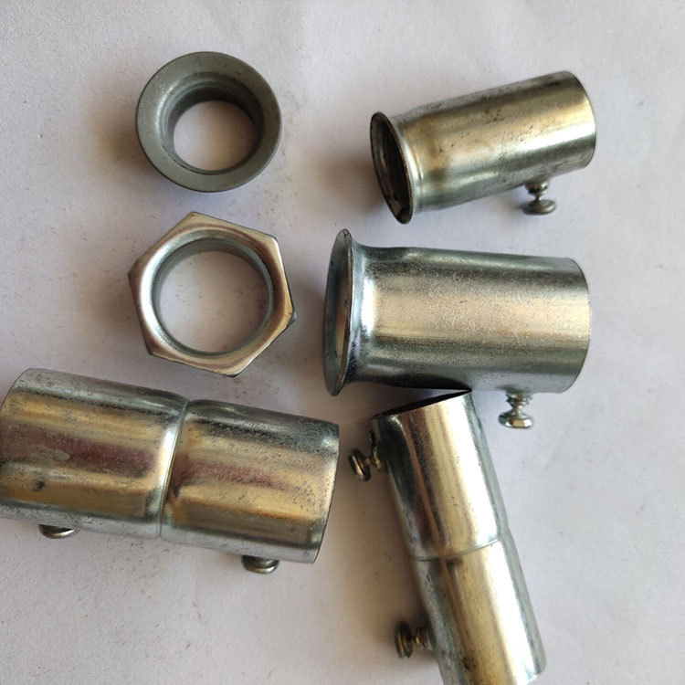 穿线管金属配件镀锌穿线管接头JDG/KBG金属电线管直接头 穿线管