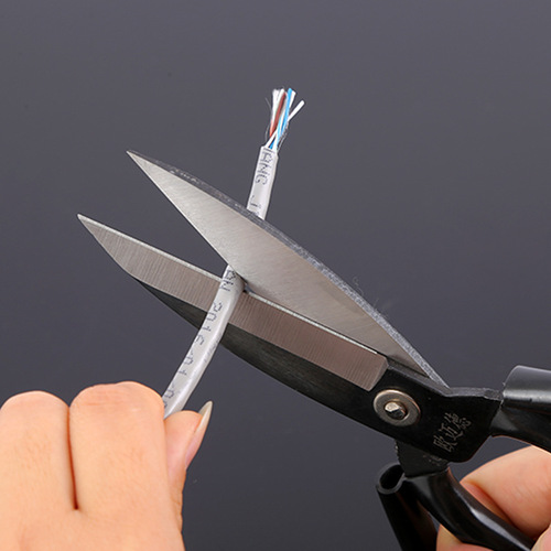 Factory supply high carbon steel scissors multi-purpose scissors for home daily thread cutting fish head scissors wholesale