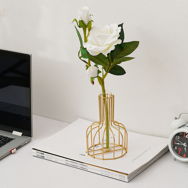 INS Wind Nordic Transparent Glass Vase Swing Pack Home Creative…