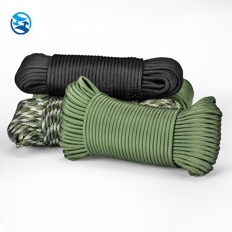 650 Nine-Core Paracord 550 Seven-Core 4mm Paracord Nylon High-Strength Paracord Outdoor Nylon Paracord