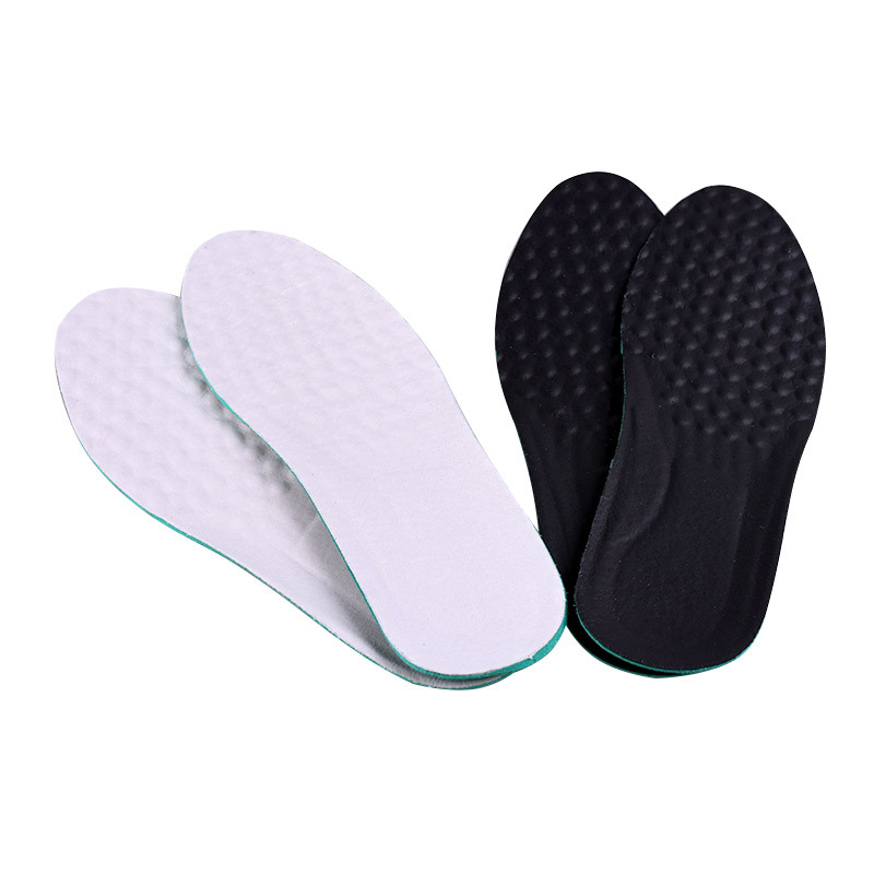 Precio de fábrica plantilla desodorante sudor-absorbente transpirable cuero deportes plantilla hombres y mujeres engrosada amortiguador elástico baloncesto correr pad