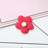 Matte resin flower-shaped with accessories, children's hair accessory, socks, handmade