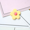 Matte resin flower-shaped with accessories, children's hair accessory, socks, handmade