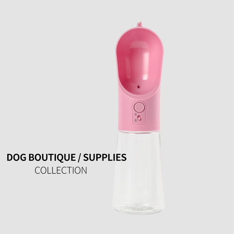 Mascota fuente de beber perro fuente de beber al aire libre portátil taza de agua hervidor colgando taza suministros para mascotas al por mayor