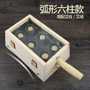 六孔弧形木制腰部温灸器