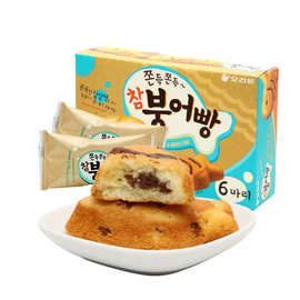 韩国进口食品好丽友打糕鱼蛋糕红豆夹心巧克力派儿童办公室小零食