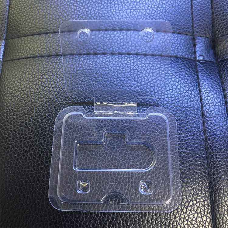 工厂直销透明SE9优盘吸塑包装专业制作TF/SD109u盘对折透明盒