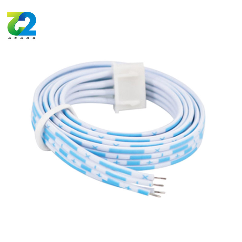 排线端子线 兰白排XH4P单头 LED灯端子线接线束 厂家直销兰白排线