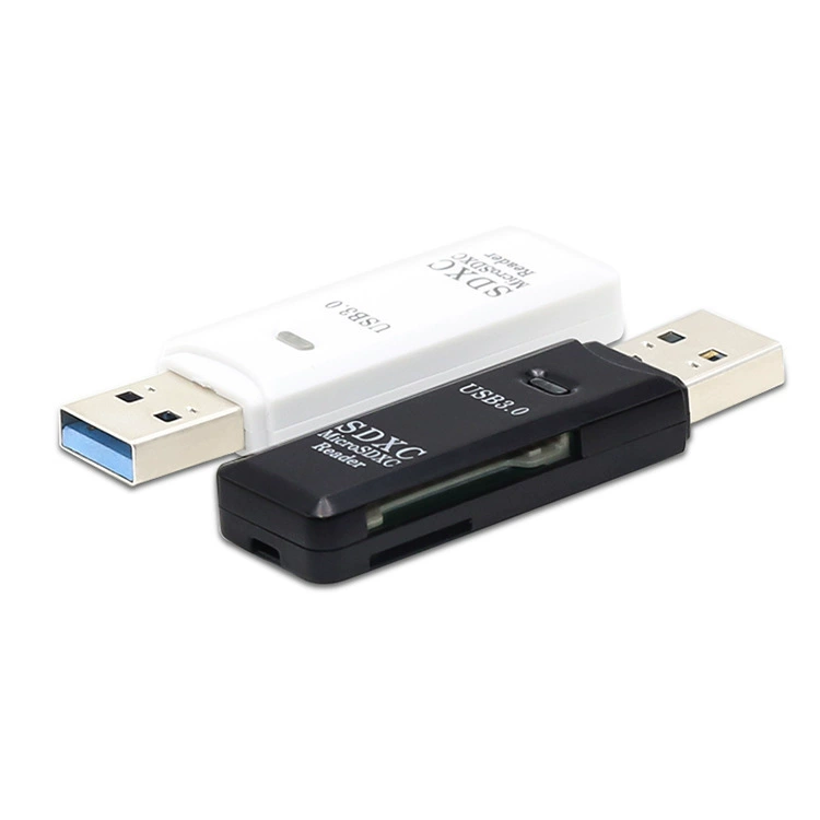 USB3.0 высокоскоростной карт-ридер SD TF двухв одном компьютерный считыватель, USB3.0 быстрый и эффективный