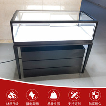 电镀烤漆奢侈品珠宝展示柜商场展柜玻璃不锈钢珠宝首饰展示柜台
