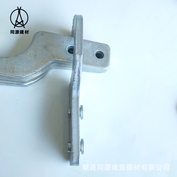 厂家现货移动脚手架带锁踏板配件挂钩建筑装修脚手架踏板圆钩批发