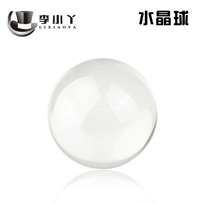 Bola de malabarismo profesional bola de cristal resina acrílico resistente a la gota de molienda magia apoyos demostración de talento de China
