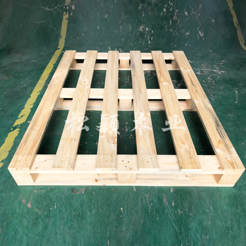 栈板木托松木批发仓库用栈 IPPC实木栈板熏蒸木托盘定 做上海厂家