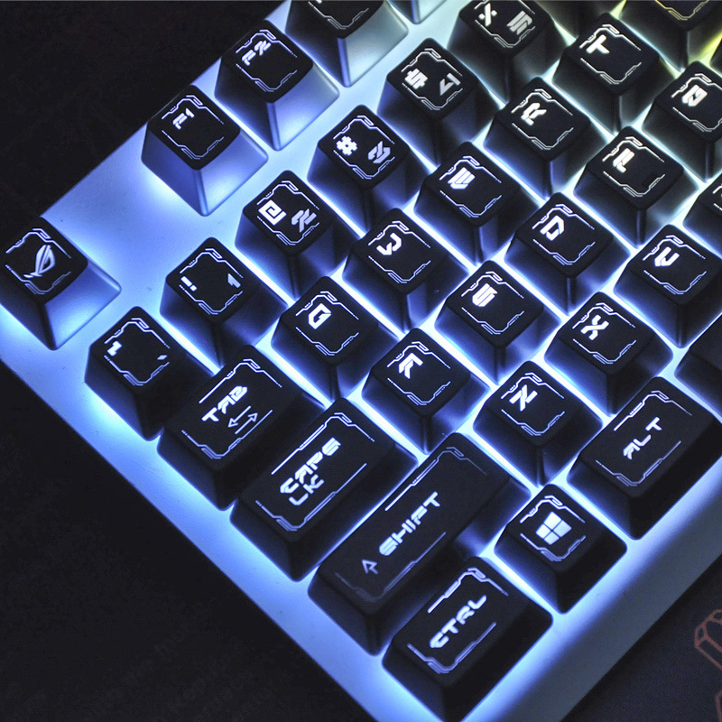 The eye of the prodigal pirate ship K65 K68K70 K95 disciplinaire 710 + backlit transparent light full set of mechanical keycaps