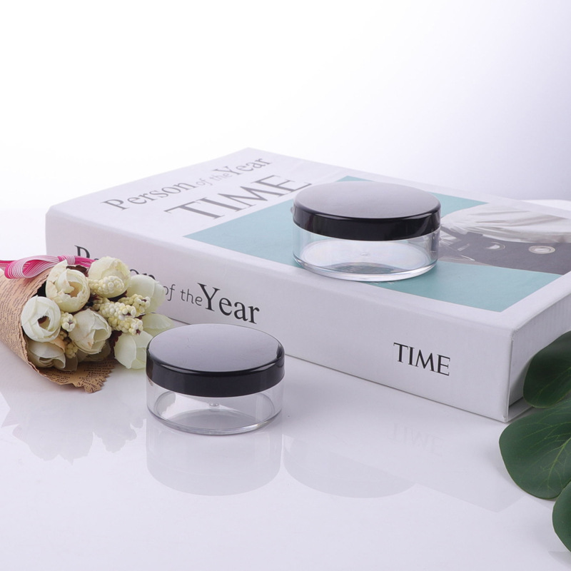 新品促销散粉盒30g50g带隔离网+贴膜 便携盒分装散粉瓶