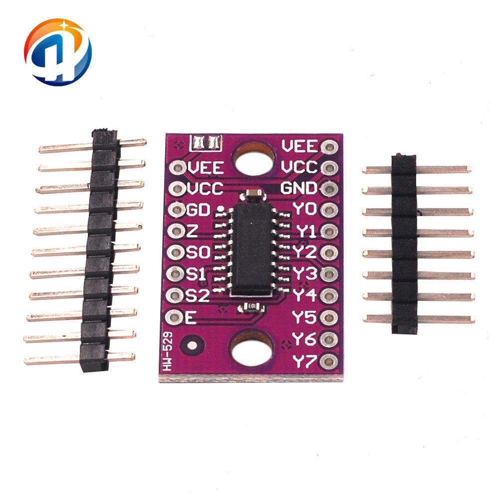 74HC4051 8-Channel-Mux 8通道 模拟多路选择器 模块