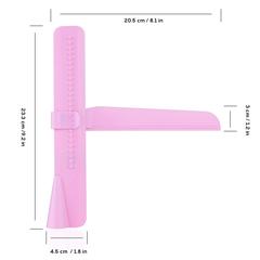 廠家 2pcs可調節高度抹平器 翻糖蛋糕抹平器 直角抹平器