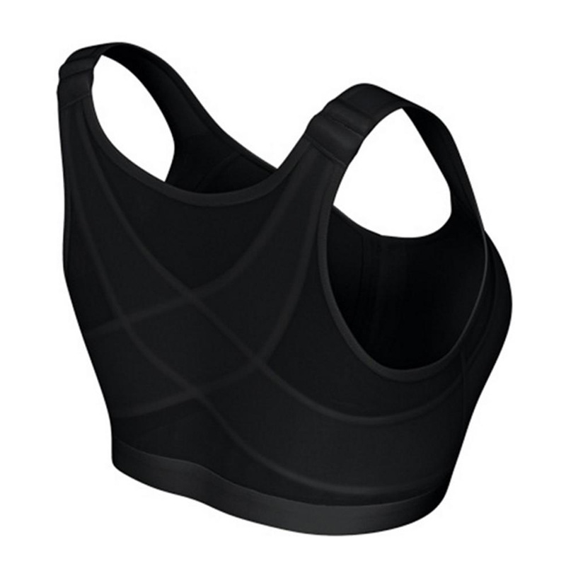S-5xl en stock push up inalámbrico transpirable agujero deportes sujetador yoga deportes chaleco ropa interior sujetador image 6