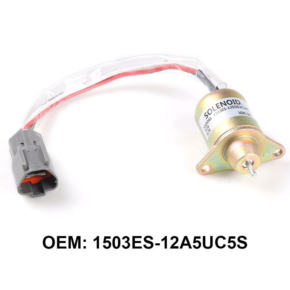Válvula de apagado 119233-77932 de la válvula electromagnética 1503ES-12S5SUC12S del apagado de Yanma SA-4920-12