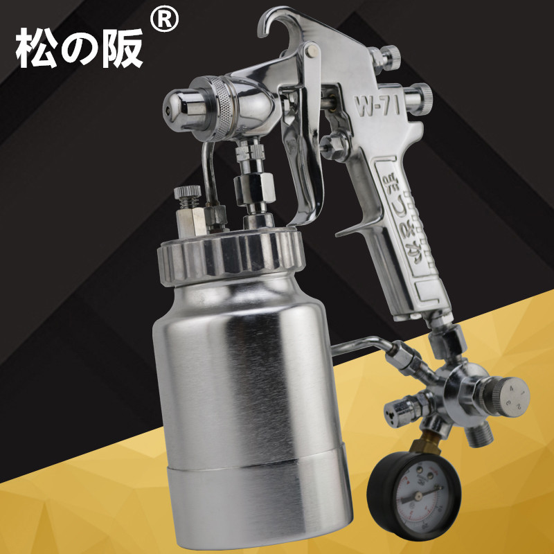 正品松阪SGD-71乱丝喷枪云丝油漆喷枪撒点喷漆枪晒点拉丝打点喷枪