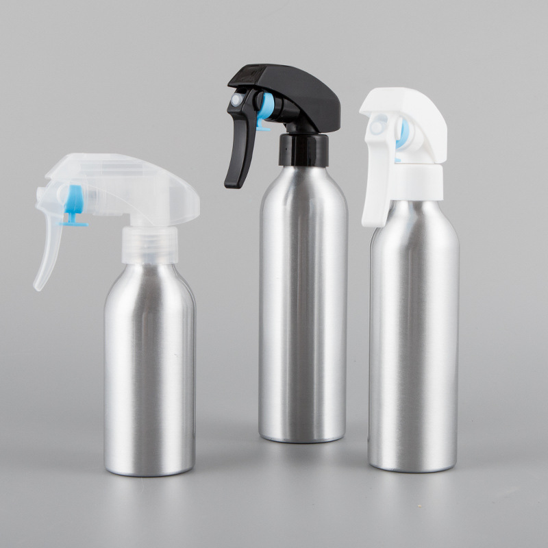 40ml-200ml botella de aluminio flor/rey pistola botella cosmética sub-botella vacía botella portátil fina niebla sub-botella