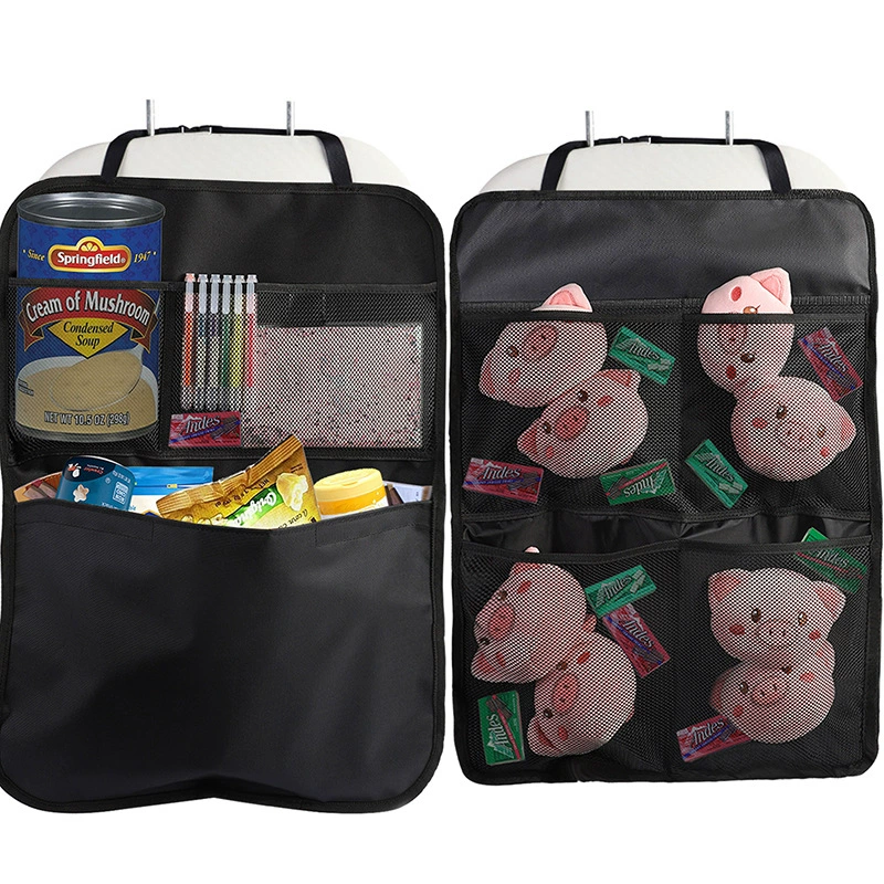 Трансграничная Автомобильная Сетчатая Сумка большой емкости автомобильная сумка для хранения спинки сиденья сумка для хранения оптом