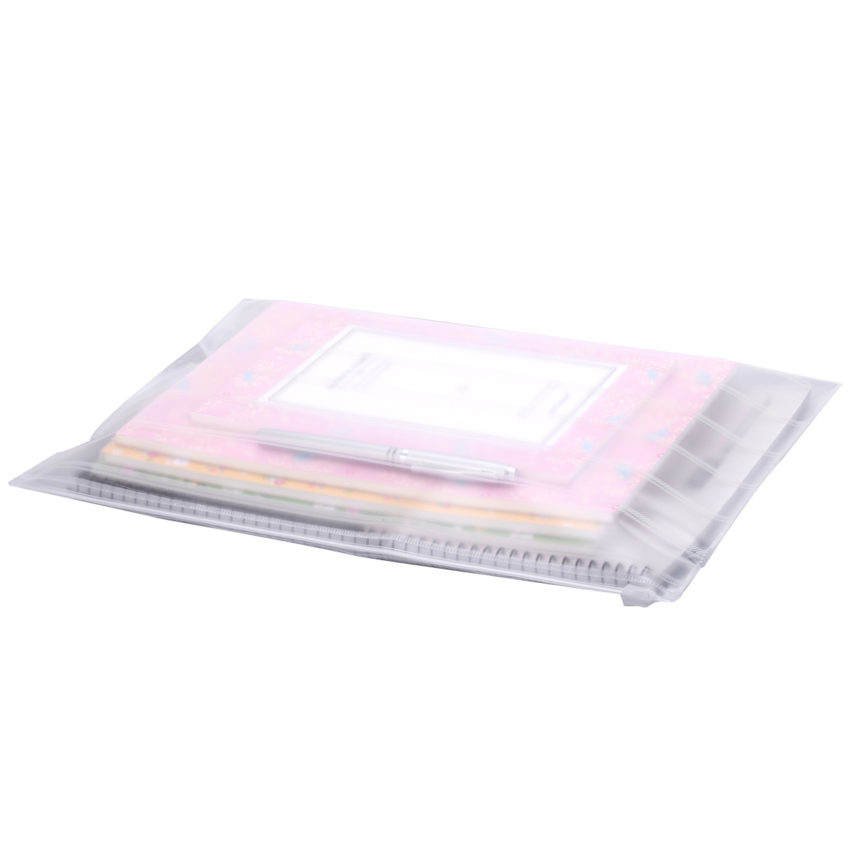 Bolsa de archivos Deli 5568, bolsa de almacenamiento de documentos A4, bolsa con cremallera para almacenamiento y organización de documentos de oficina y estudiantes, portátil.