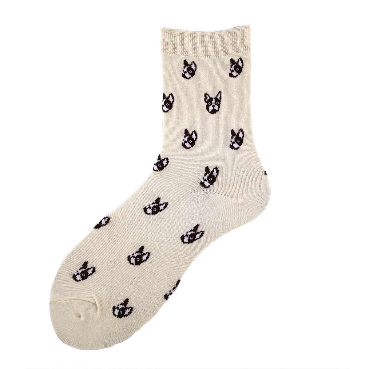 Nuevos calcetines de algodón para hombres y mujeres calcetines neutros creativos serie de perros calcetines de moda de personalidad de dibujos animados calcetines de media pantorrilla al por mayor