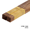 Japanese metal wooden chopsticks engraved, wholesale