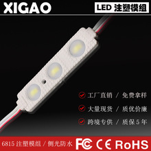 厂家批发 LED注塑模组测光源模组3灯防水模组批发量大从优68*15