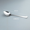 Tableware stainless steel, set, spoon, wholesale