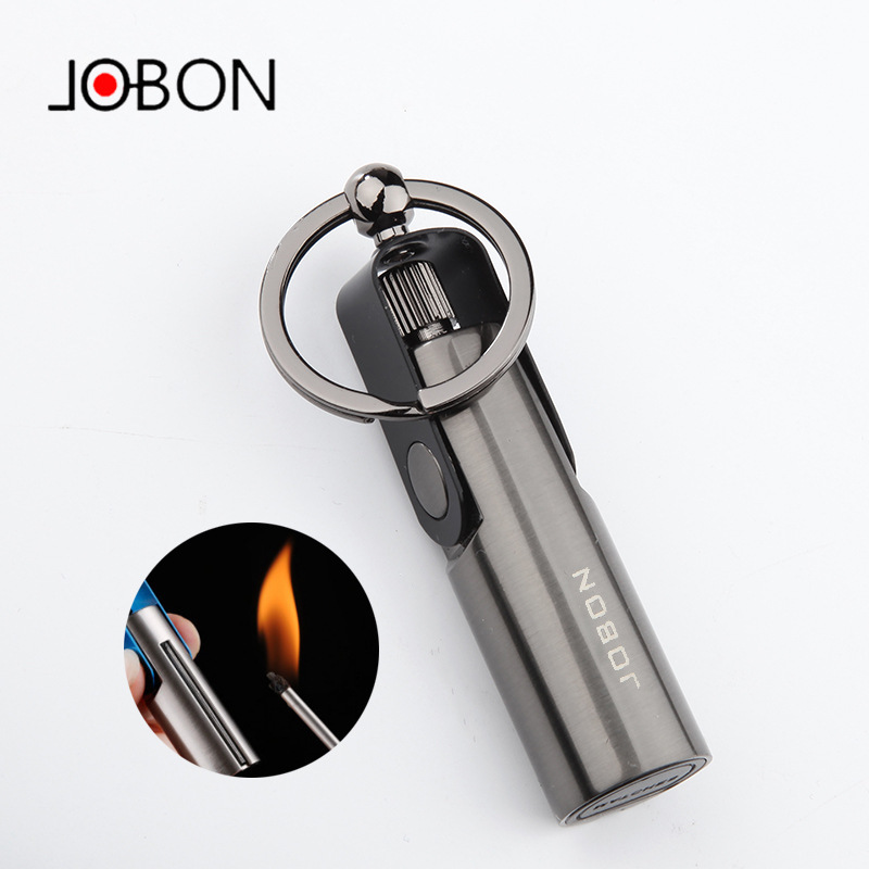 Jobon Zhongbang Waterproof Match Multifunctional Creative Outdoor Portable Waist Hanging Retro Kerosene Lighter