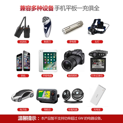 Mobil şarj cihazları — Cigarette Lighter Fast Charger 220V