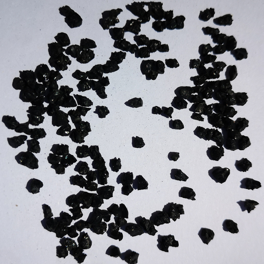 直供黑砂  大颗粒黑金砂  别墅步行街黑砂  水磨石黑砂 目数全