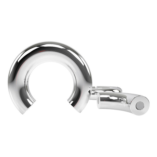 Stainless steel semen ring magnet suction penis delay sleeve weight-bearing ring sex tool manufacturer wholesale