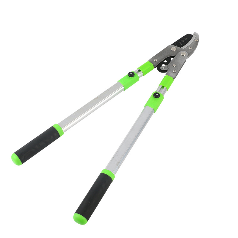 Tijeras fuertes tijeras de podar telescópicas tijeras de ahorro de trabajo tijeras telescópicas tijeras de podar tijeras de rama gruesa jardín fuerte tijeras de árboles frutales