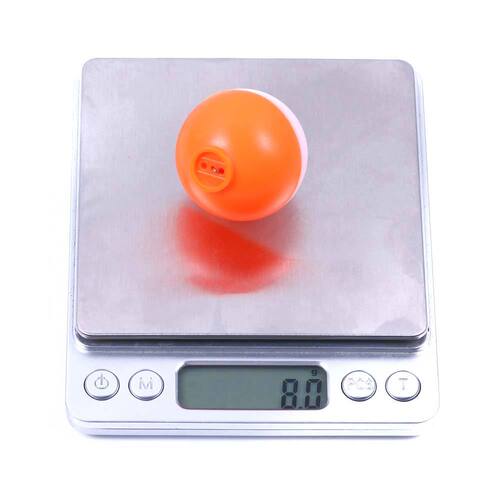 New product launch plastic fish float, 8G sea fishing float ring, ultrasonic ball float ball fishing gear supplies wholesale