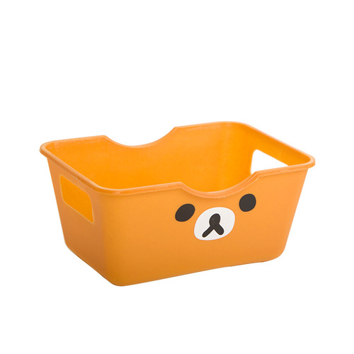 Creative cartoon rectangular desktop organizer storage box living room desktop miscellaneous storage box cosmetics storage box