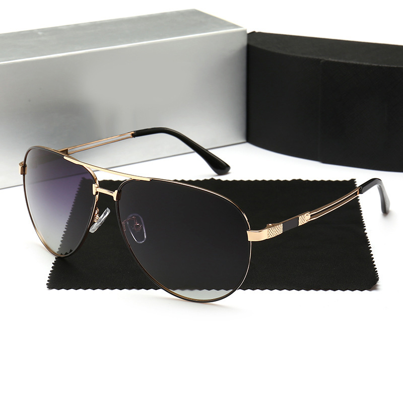 New Audi sunglasses men's metal polarizer car 4S shop sunglasses brand driving glasses custom 551