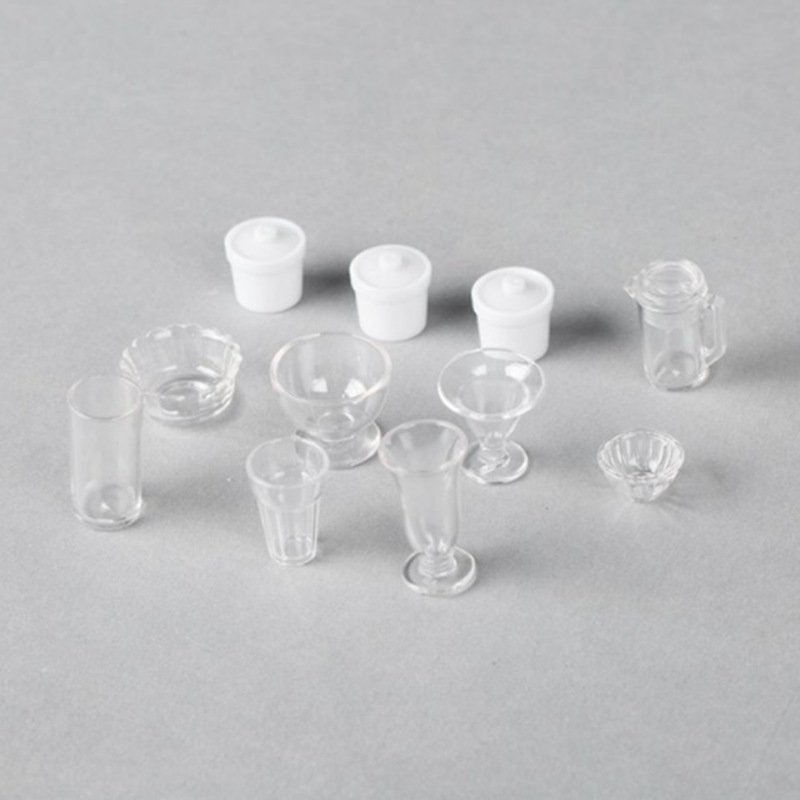 dollhouse������΢��ʳ��������泡��ģ��͸���Ʊ�diy������