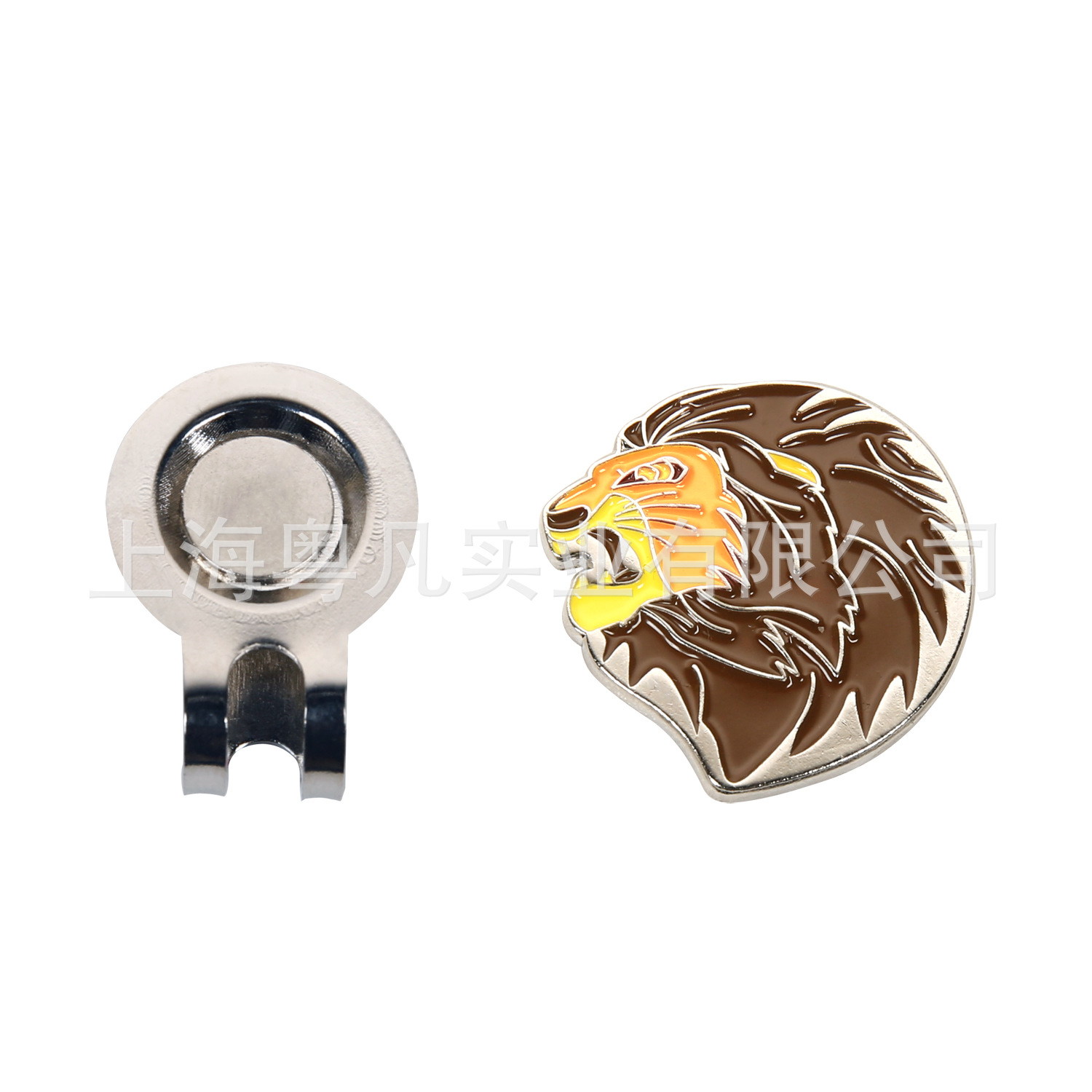 Auto-Suministro de fábrica en stock suministros de golf accesorios clip de imán de metal para consulta de dibujo clip de sombrero de golf