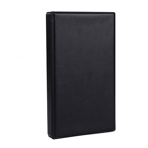 Factory direct sales business card book leather business card thin business card holder storage book collection business card card holder