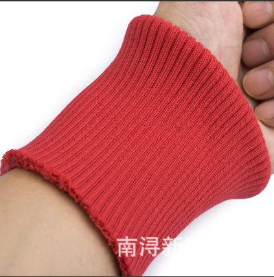 厂家直销现货罗纹针织面料 涤纶2*2罗纹拉架无缝袖囗