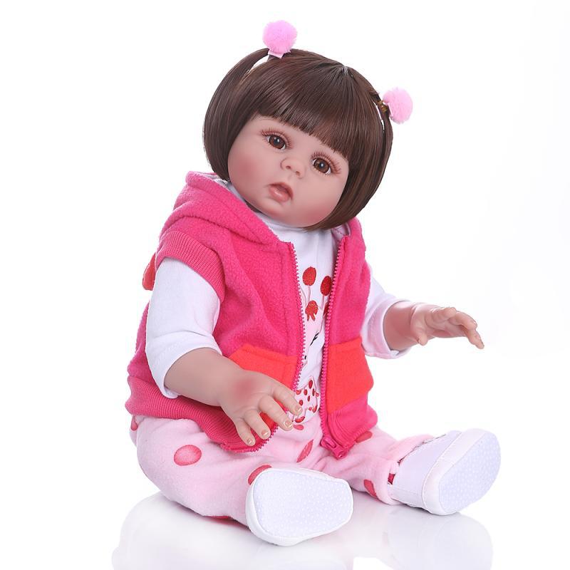 48cm NPK simulación bebé todo el cuerpo de silicona juguetes para niños nueva llegada nueva fuente del comercio exterior